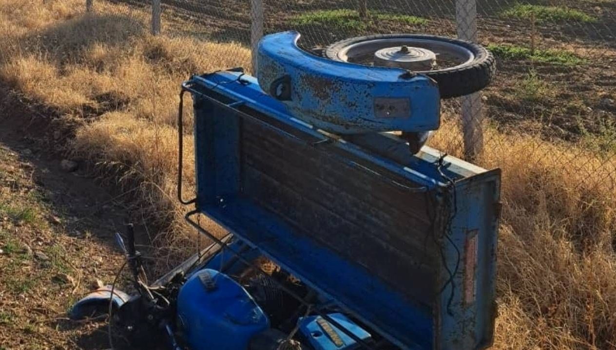 devrilen sepetli motosikletin surucusu oldu manisada feci kaza ddfZ2DtU